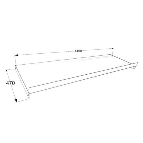 4142 angled shelf quote | BODYKING FITNESS