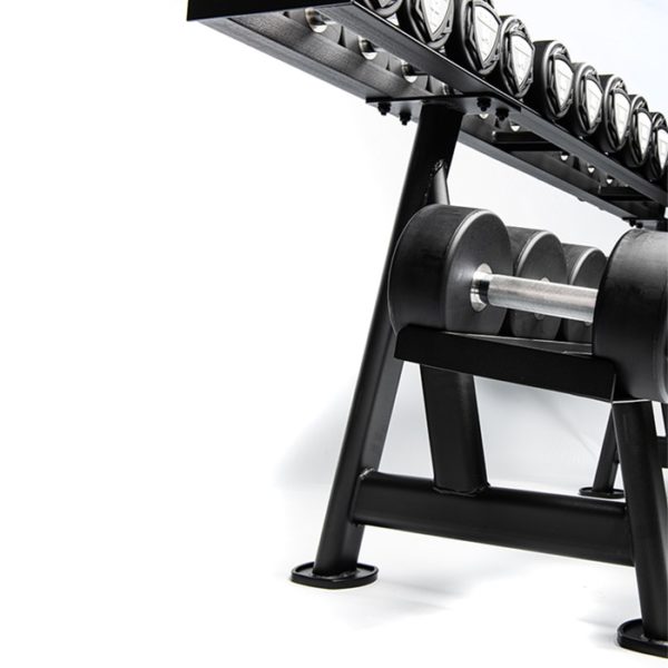 8880 dumbell rack 2 particolare 1 | BODYKING FITNESS