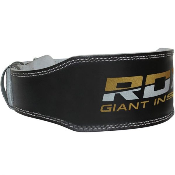 4 inch leather weightlifting belt black 8 | BODYKING FITNESS