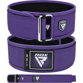 Fitness opasek RDX X1 Dámský fialový profesional velikost XS