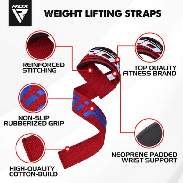 w2 weight lifting straps red 3  1 | BODYKING FITNESS