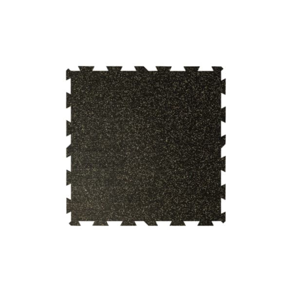 PUZZLE 1000x1000mm cerna 10 zluty vsyp | BODYKING FITNESS