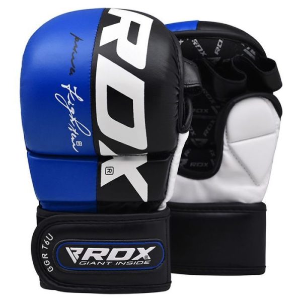 blue grappling gloves | BODYKING FITNESS