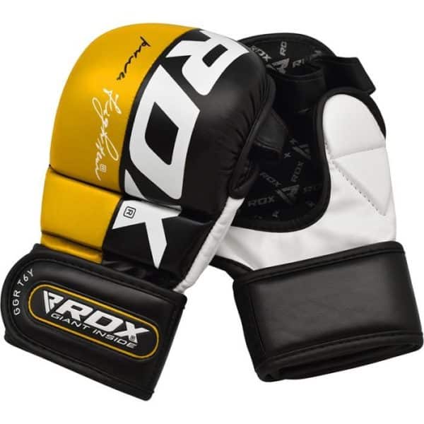 yellow grappling gloves 6 | BODYKING FITNESS