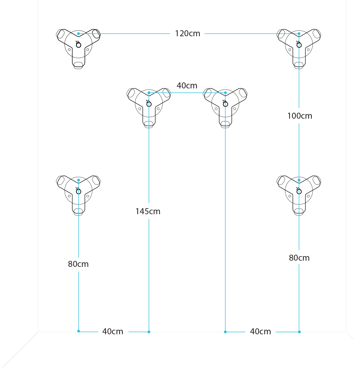 Riw Wall Mount Kit kopie | BODYKING FITNESS Riw Wall Mount Kit kopie | BODYKING FITNESS