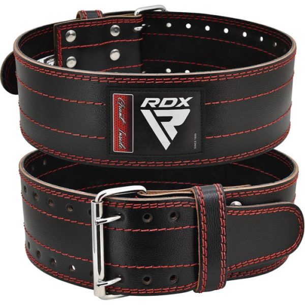 rdx rd1 4 powerlifting leather gym belt red 6 | BODYKING FITNESS