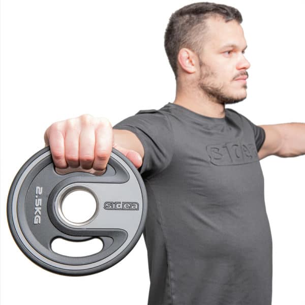 9030 Dischi in PU con prese 2 | BODYKING FITNESS